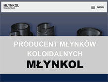 Tablet Screenshot of mlynki.com.pl